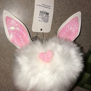 claire’s bunny keychain